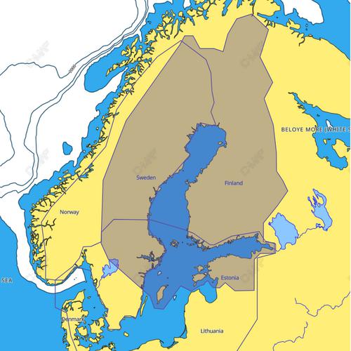 C-MAP REVEAL LARGE NORRA Y326